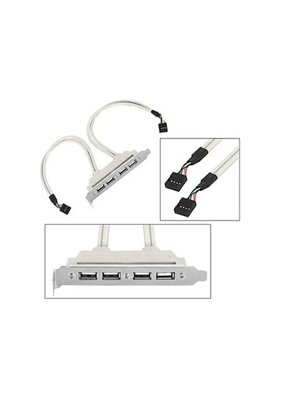 Anakart Üzeri 4 Port Usb 2.0 Çoklayıcı Hub