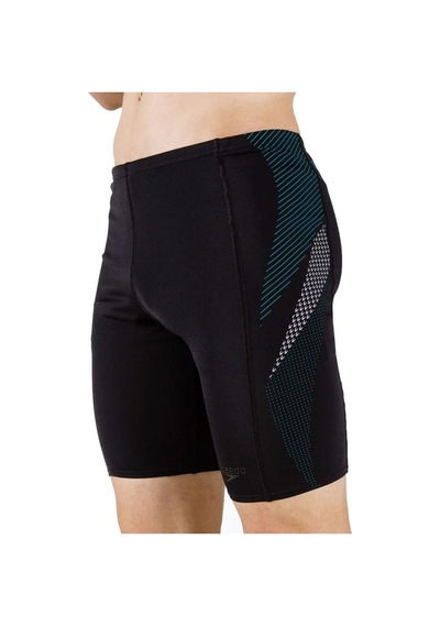Speedo Tech Panel Jammer Erkek Yüzücü Mayosu Siyah