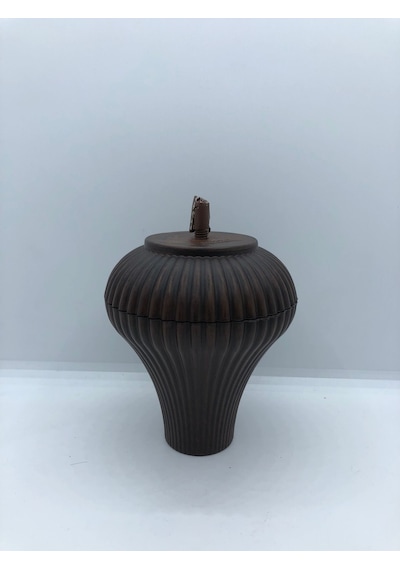 PLASTİK 12 CM,CEVİZ M8 VİDALI KOLTUK,BAZA, MOBİLYA AYAĞI (4 ADET)
