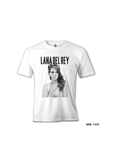 Lana Del Rey Beyaz Erkek Tshirt
