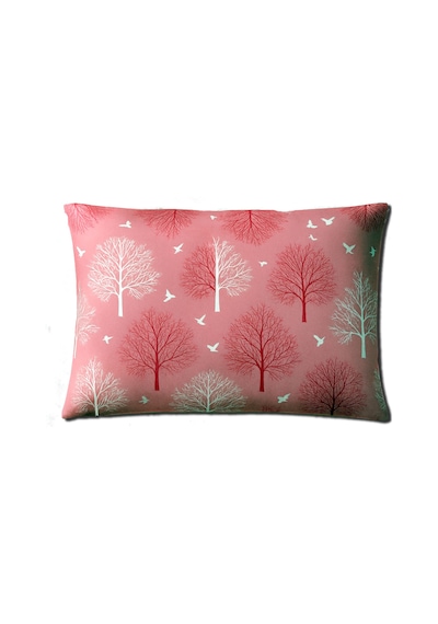 60x80cm Yastık Kılıfı, Pamuklu Kaliteli Kumaşlı, Fermuarlı, Sadece Kılıf Pembe