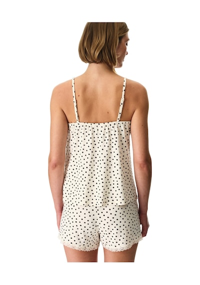 Penti Bej Fleur Şortlu Pijama Takımı
