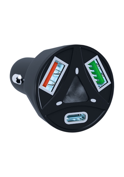3.4a Type-c Pd Ve Çift Usb Girişli Turbo Hızlı Araç Şarjı 55w -