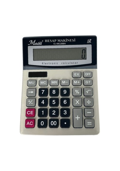 Masis Cl-kk1200v 12 Haneli Hesap Makinesi Çok Renkli