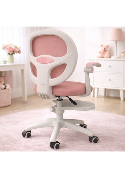 Ergo Kids Buzzy Çocuk Çalışma Sandalyesi Pembe Açık Pembe