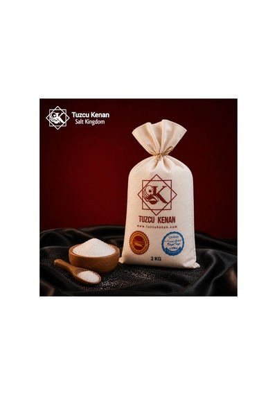Tuzcu Kenan Çankırı Kristal Kaya Tuzu Sofralık Yemeklik 2 Kg
