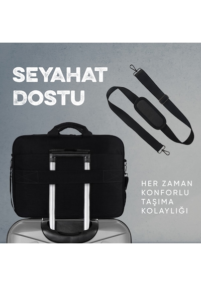 Vegmann Norma 17-17,3" Dizüstü Bilgisayar Uyumlu Siyah Evrak V