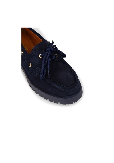 Deery Kadın Hakiki Süet Lacivert Marin Loafer - 02036zlcvc01