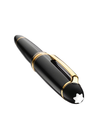 Montblanc Meisterstück Altın Kaplama Dolma Kalem 132458 Siyah