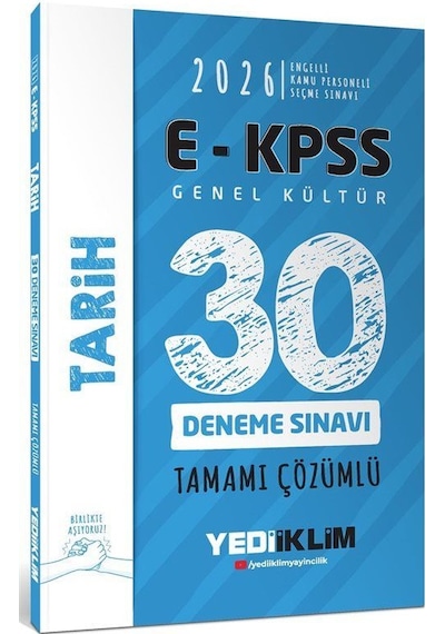 2026 E-kpss Tüm Adaylar İçin Genel Kültür Tarih Tamamı Çözümlü...