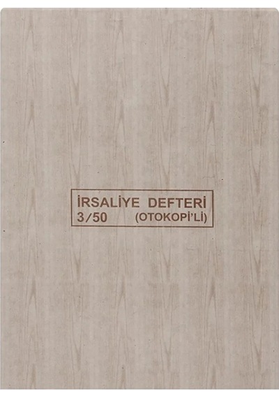 Dilman İrsaliye Defteri 3x50 2 Nüsha Otokopili