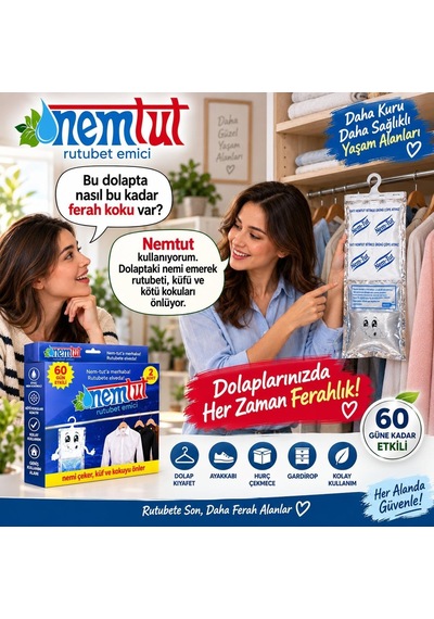 Nem Alıcı Rutubet Emici Koku Giderici Korozyon Önleyici 5 Kutu Içerisinde 10 Paket Diğer