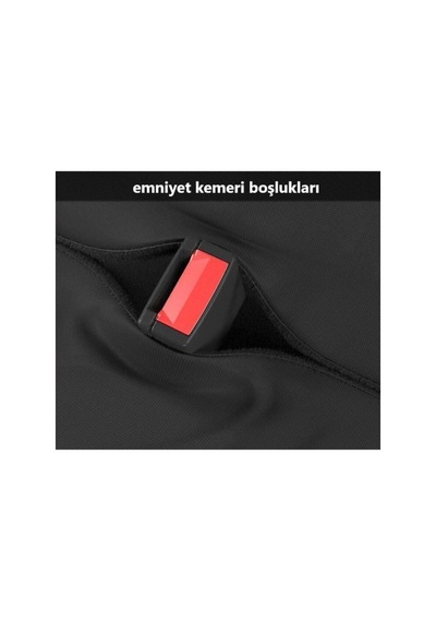 Tr Oto Köpek Koltuk Kılıfı Araba Koltuk Örtüsü Evcil Hayvan Su Kir Toz Koruyucu Koltuk Örtüsü Şiltesi Genel