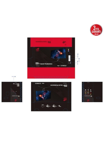 Asus Rog Swift Oled Pg32ucdmz 31.5 İnç 240hz 0.03ms 4k Uhd Adapti