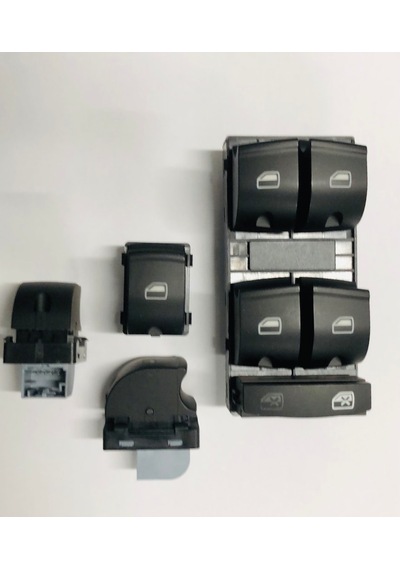 Audi A6 Q7 4 Lü Cam Açma Dügmesi Ve Tekli Cam Açma Dügmesi 312347793