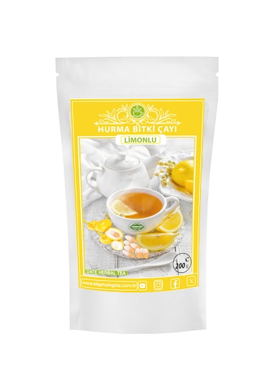 Hurma Aşkı Hurma Çayı Limonlu 200 G