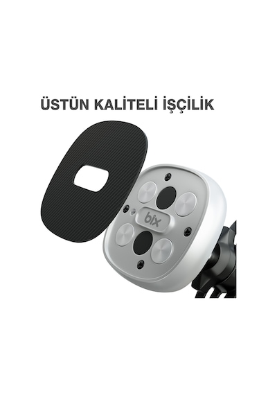 Bix BXCH5 Çok Açılı Ayarlanabilir Manyetik Araç içi Telefon Tutucu