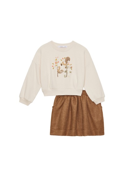 Xo Kids Kız Çocuk Etek 9ay-4 Yaş 57607 Camel