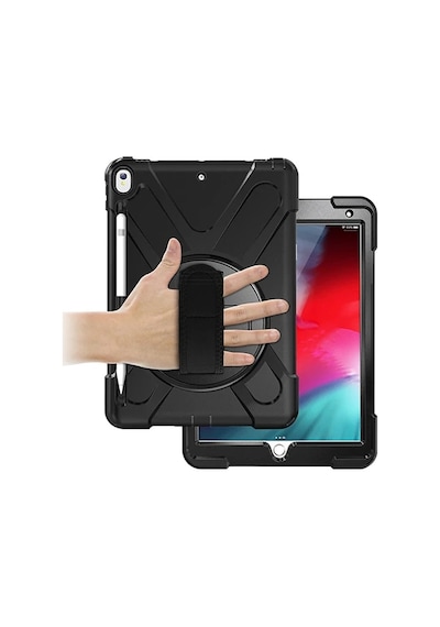 Apple iPad Uyumlu, Pro 10.5 Air10.5 2019 Kalem Yerli Standlı Zırh Kılıf Shockproof Case- 5775