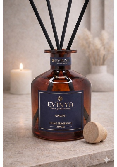 Angel Bambu Çubuklu Oda Kokusu 250 Ml Ferah & Premium Reed Diffuser Misk