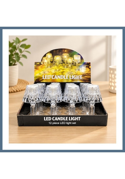 Buradabulabilirsin Mini Abajur Masa Lambası Led Bbz Çok Renkli