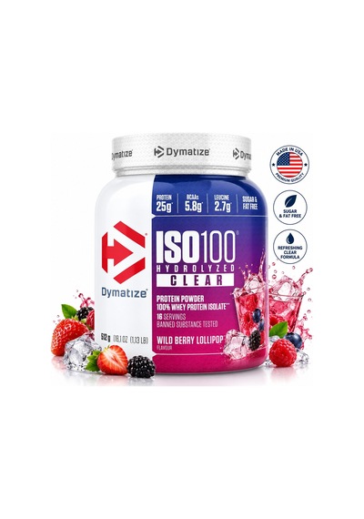 Dymatize İzole Clear Isolate Protein 512 Gr - Abd Versiyon Blueberry