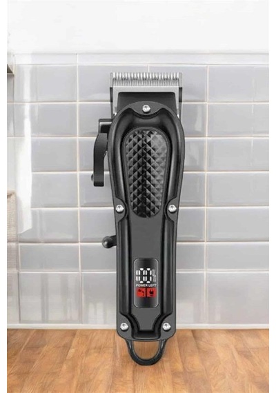 Sıfır Tıraş Makinesi Dijital Göstergeli Paslanmaz Çelik Bıçaklı Taşınabilir Mh-hs8731-5687