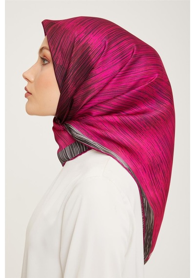 Armine Twill İpek Eşarp 23ka9005 01 - Turuncu