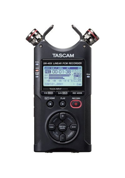 Tascam DR-40X 4 Kanal Ses Kayıt Cihazı ve USB Ses Arabirimi