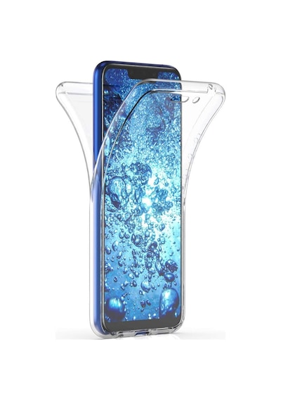 Teknomoda Huawei Mate 20 Lite 360 Derece Kilif Silikon Seffaf Ön Arka 396699001