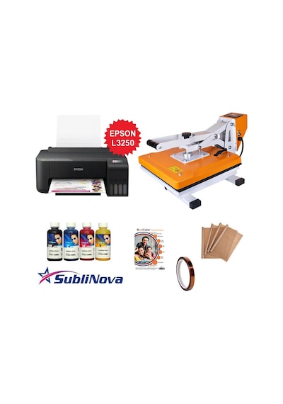 Süblimasyon A4 Pres Transfer Baskı Seti Bk8681989102439 Epson