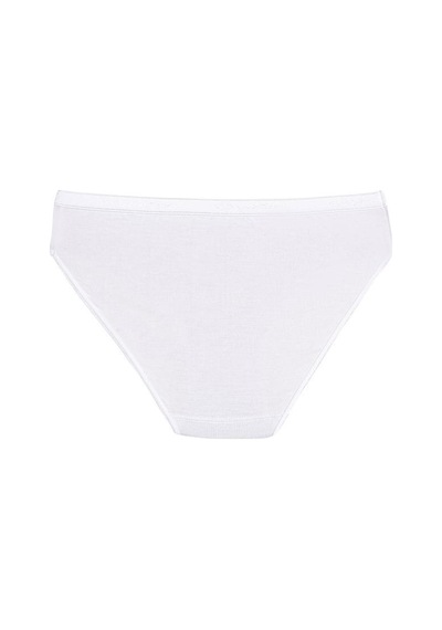 6 Adet Yıldız Bayan Bambu Bikini Külot Beyaz 3955 Beyaz