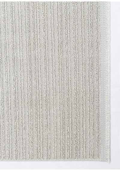 Eko Halı Mono Loop 03 Grey Xw Sisal Görünümlü Bukleli Kaymaz Tabanlı Yıkanabilir Halı Gri