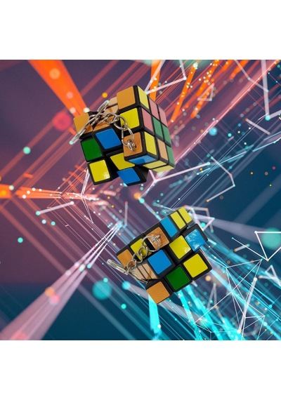 Zeka Küpü Sihirli Rubik Küp Anahtarlık