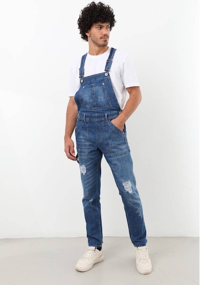 Keepout Erkek Jean Tulum Pantolon Koyu Mavi S