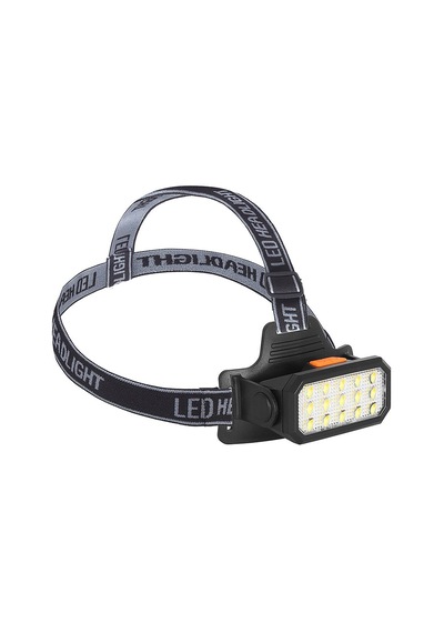 Şarjlı 15 Led Kafa Lambası Sarı Ve Beyaz Işık Çok Modlu Güçlü Aydınlatma Wt-652 Evimdeyokyok