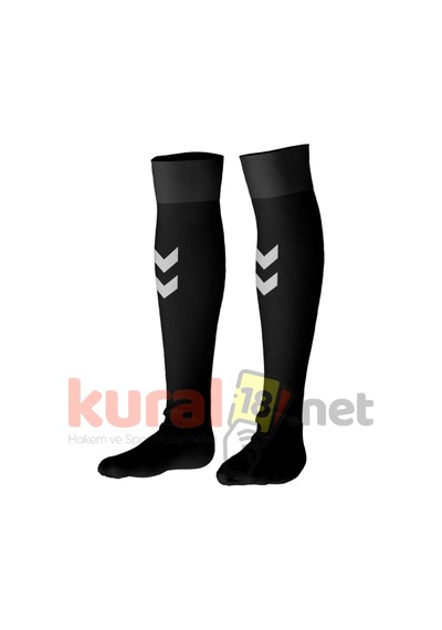 Hummel Hummle Tff Hakem Maç Çorabı Siyah Siyah