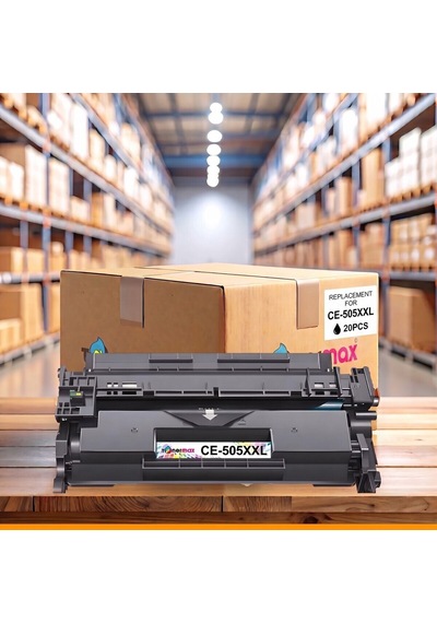 Hp Laserjet P2050 .  Toner Çipli Ce505xxl 20'li 9.000 Sayfa
