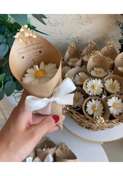 Bernami Mum Pinterest Papatya Mum Buketi Nişan,kına,söz,nikah,doğum Ve Mevlüt İçin Hediyelik Ürün Papatya Buketi-20 Adet Diğer