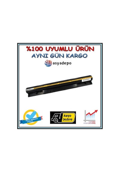 Lenovo Uyumlu Eraser G50-70 Batarya Pil