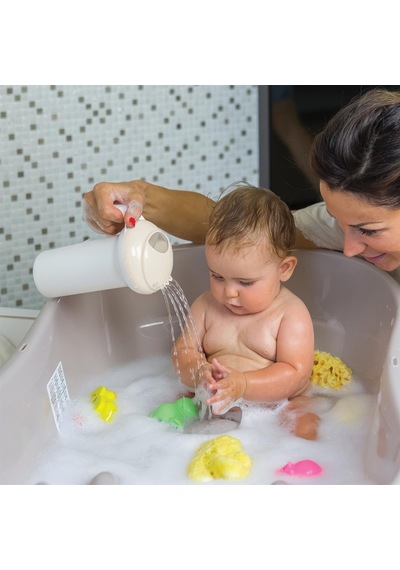 Okbaby Onda Evol Bebek Banyo Seti 3 Parça Kırık Beyaz