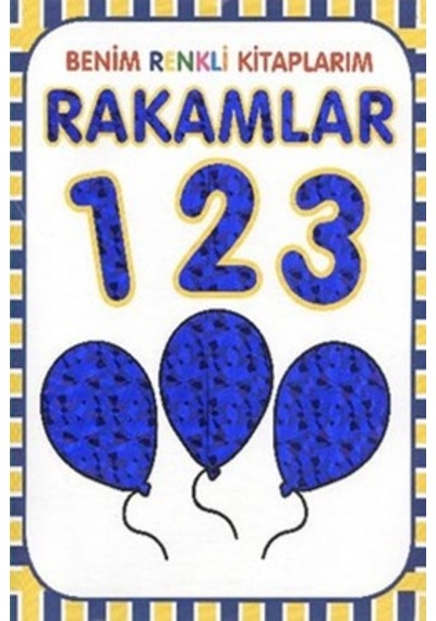 Benim Renkli Kitaplarım Rakamlar 16 Sayfa Poster Hediyeli
