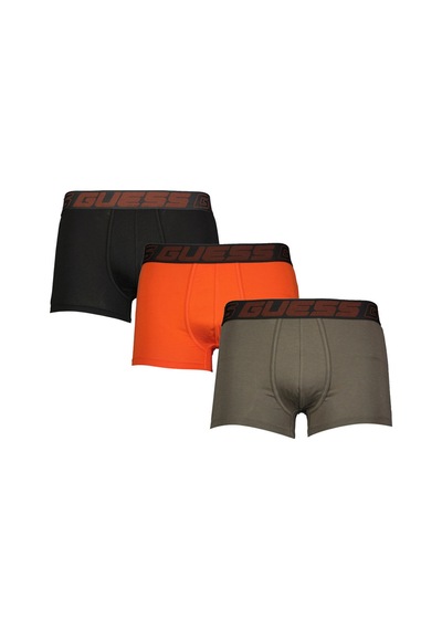 Guess Erkek 3'lü Boxer U5rg03.syh Siyah