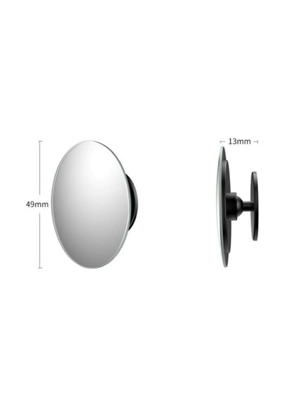 Livx Full Vision Kör Nokta Aynası 360 Derece Ayarlanabilir Çerçevesiz Gerçek Cam Ultra İnce 2 Adet Kna-01