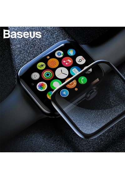 Baseus İos Uyumlu 42mm 3d Kavisli Tempered Kırılmaz Cam Koruyucu- 5775