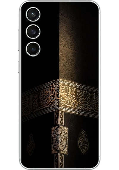 Samsung Galaxy S23 Fe Uyumlu Kabe Baskılı Silikon Kılıf Renkli