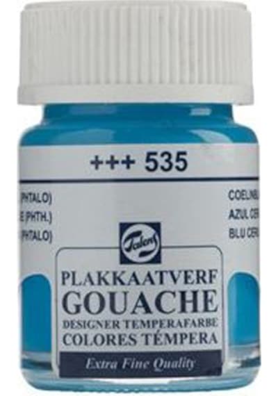 Talens Guaj Boya 16 ML 535 Mavi Çok Renkli