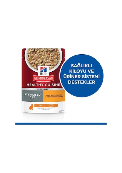 Hills Young Sterilised Tavuklu Kısırlaştırılmış Kedi Maması 3 Kg