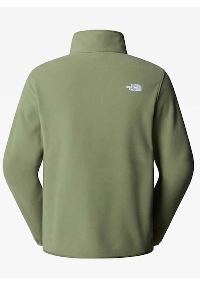 The North Face M Glacier Fleece 1/4 Zip Erkek Polar Yeşil