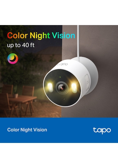 Tp-link Tapo C113 2k 3mp Iç/dış Mekan Wi-fi Güvenlik Kamerası Renkli Gece Görüşü Ip65 Hava Koşullarına Dayanıklı